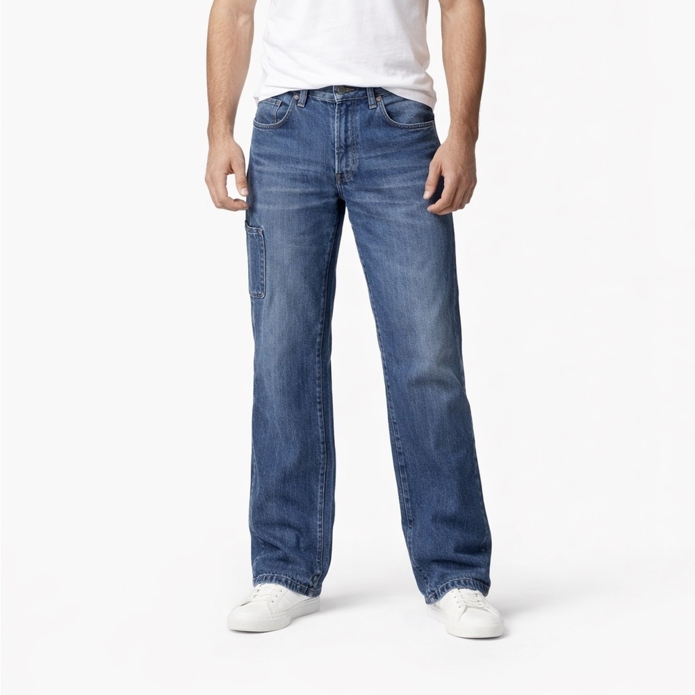 Bulwark FR Relaxed Fit Workwear Jeans Blue Utility Pocket Durable Denim Waist 31